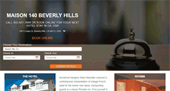 Desktop Screenshot of maison1forty.com
